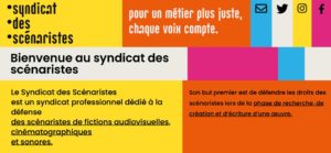 syndicat des scénaristes​